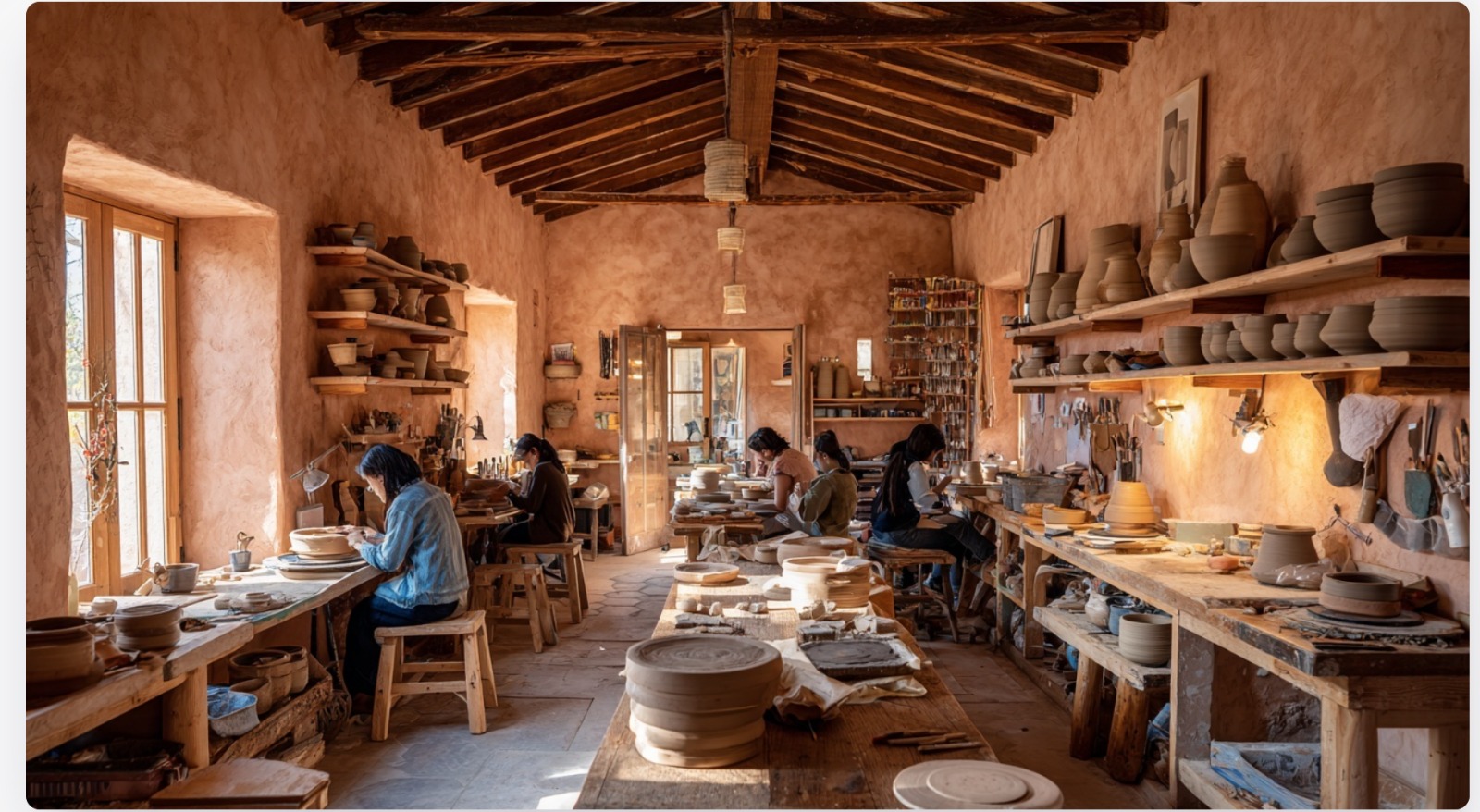 El taller de cerámica